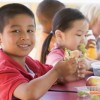 resized Kindergarten children eating lunch 1903290